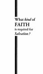 Faith & Salvation